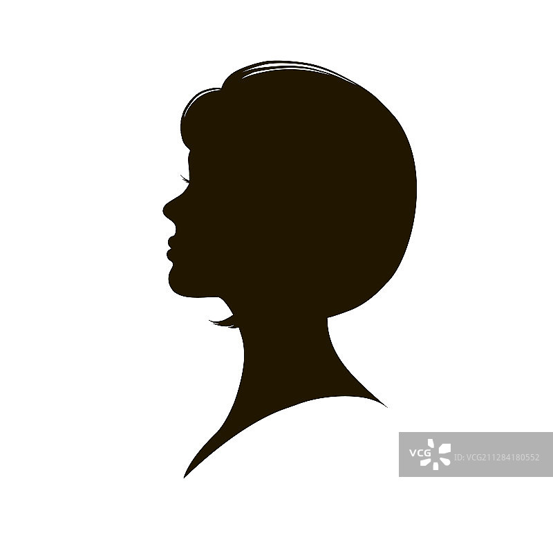 漂亮女人标志图片素材