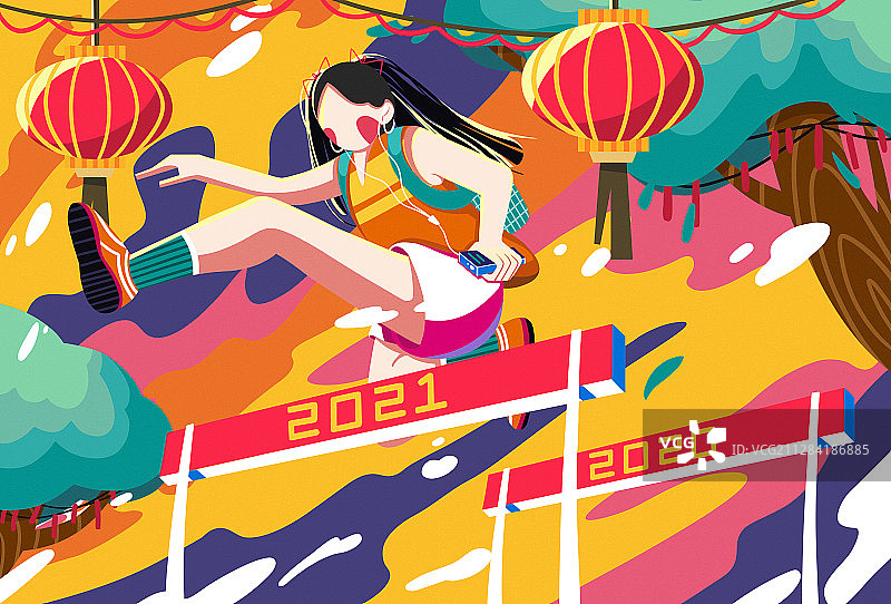 跨年图片素材