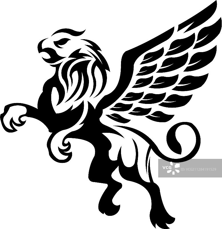 狮身鹰头图片素材