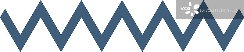 锯齿线页面分隔符图形设计元素图片素材