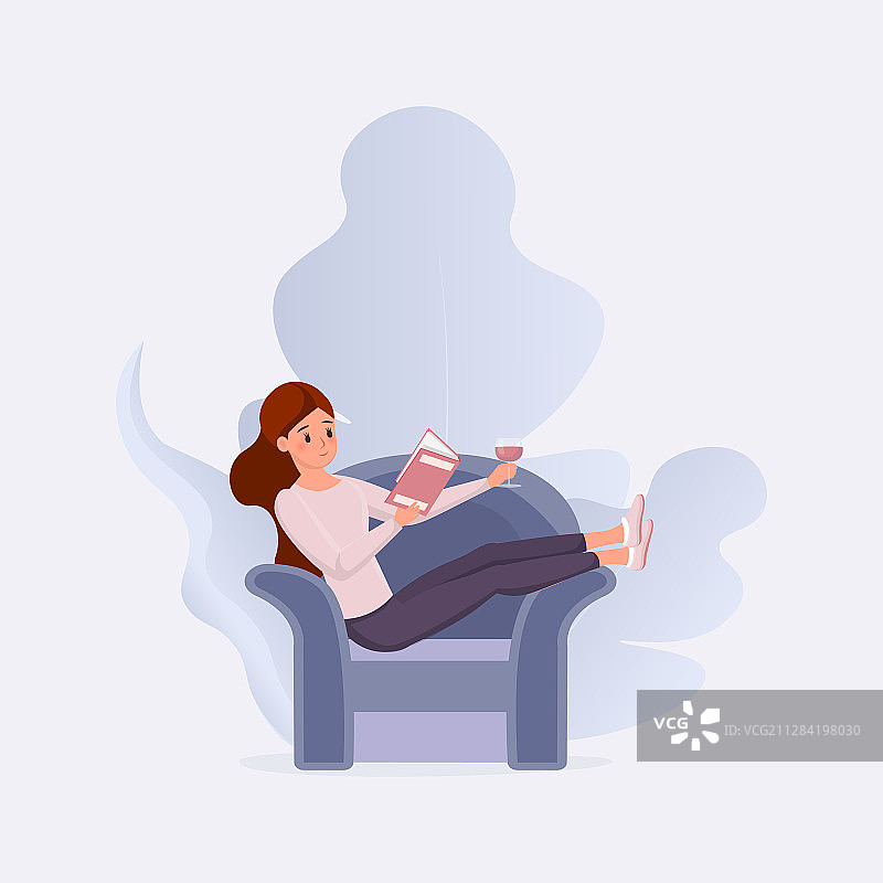 书籍爱好者休闲时光图片素材
