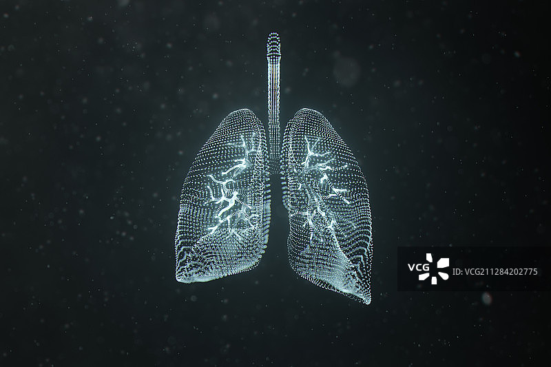 肺部颗粒图片素材