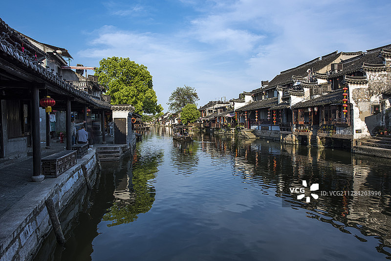 西塘古镇迷人美景图片素材