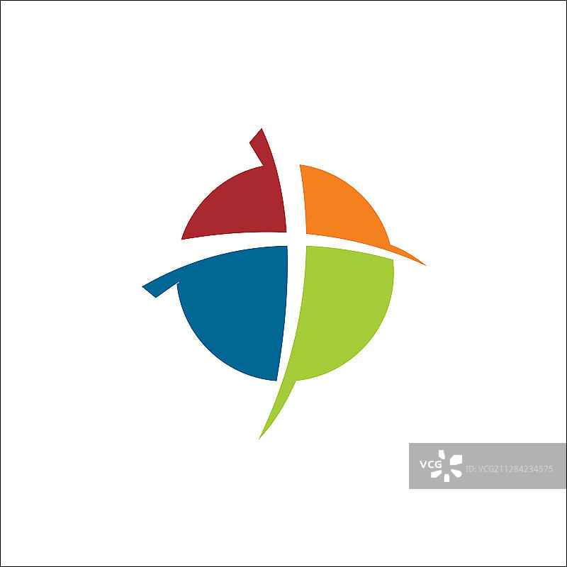 教堂图标Logo圆形图片素材