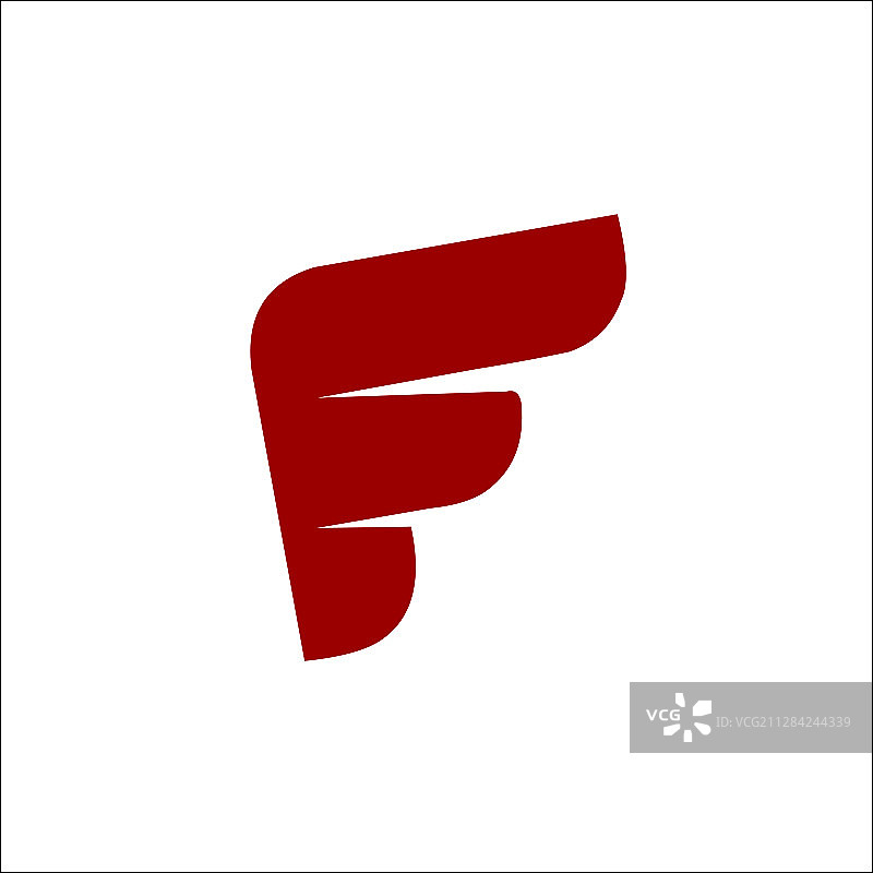 F字母首字母标志设计图片素材