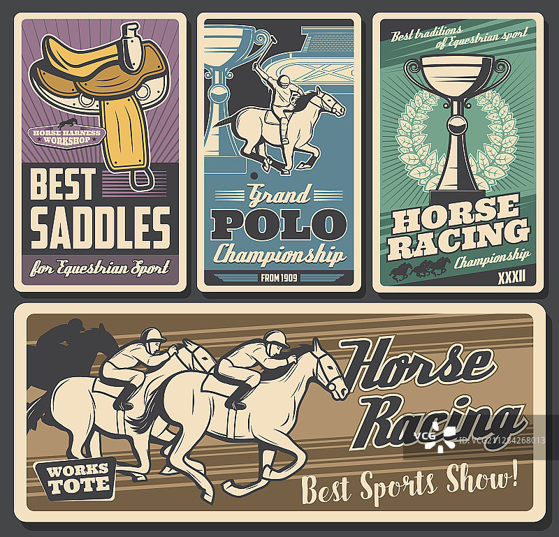 马球和赛马运动图片素材