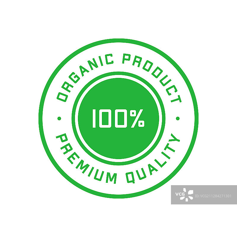 有机产品100%优质绿色图片素材