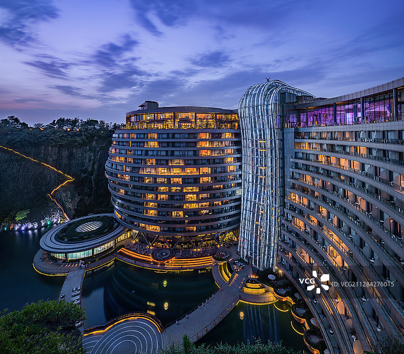 上海佘山世茂洲际酒店图片素材