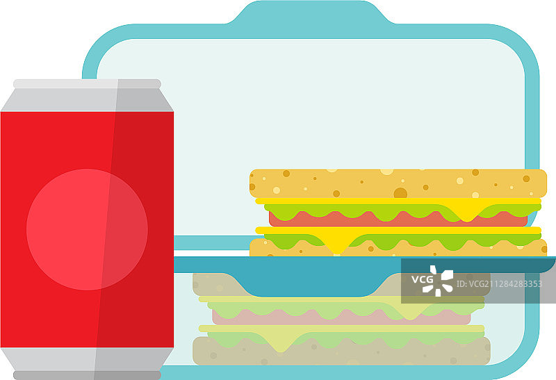 塑料食品盒午餐图片素材