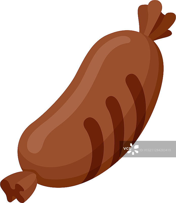 新鲜美味的烤炸香肠肉图片素材