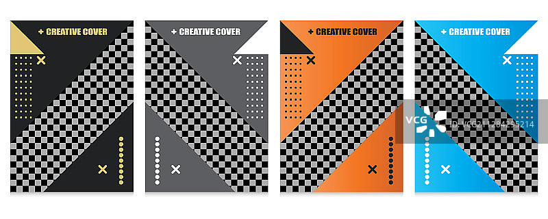 创意封面设计几何背景图片素材