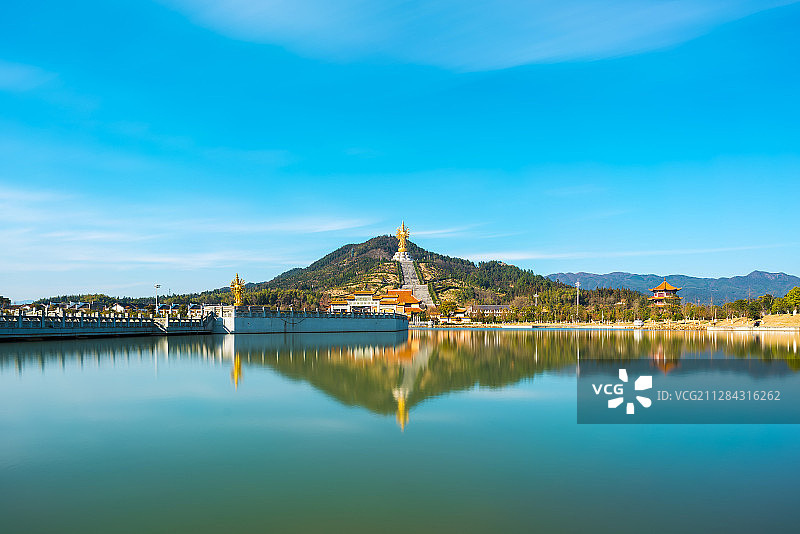 长沙市宁乡密印景区风光图片素材