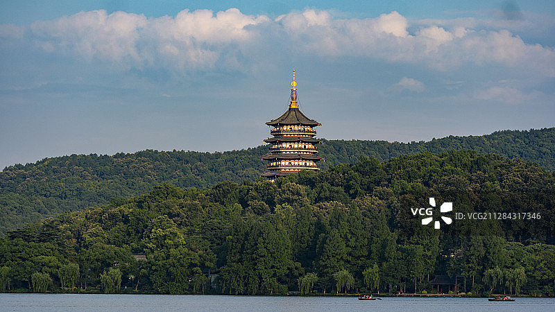 欲把西湖比西子 浓妆淡抹总相宜图片素材