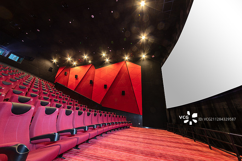 电影院放映厅图片素材