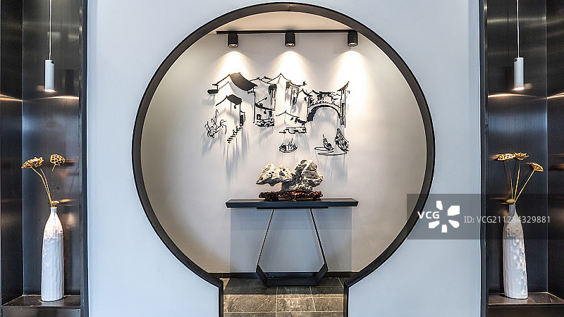 中国古典设计室内环境空间图片素材