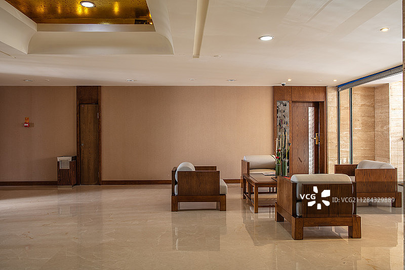 豪华酒店会议室空间图片素材