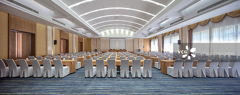 豪华酒店会议室空间图片素材