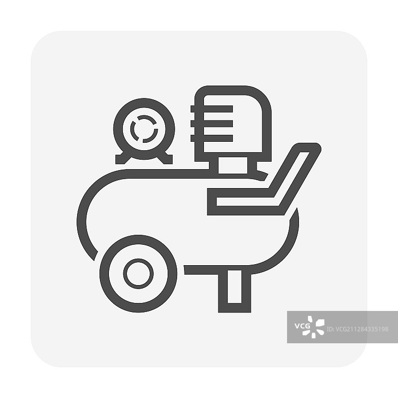 空气压缩机图标图片素材