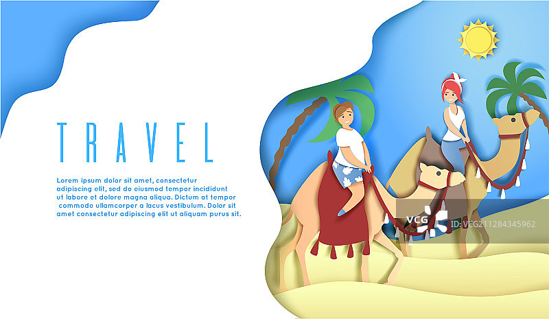 旅游网页banner网站着陆页图片素材