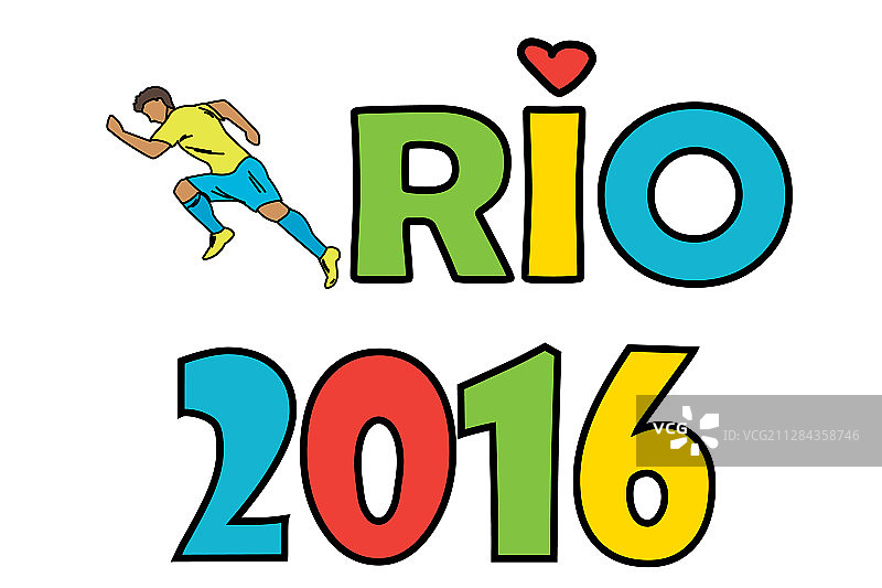 里约2016文字图片素材