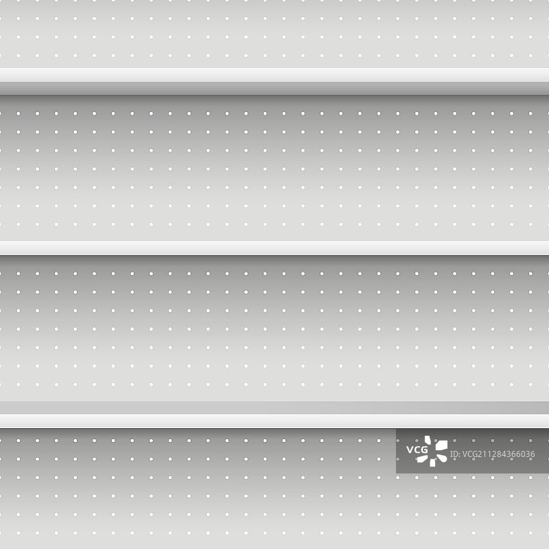 超市货架无缝3D模型图片素材