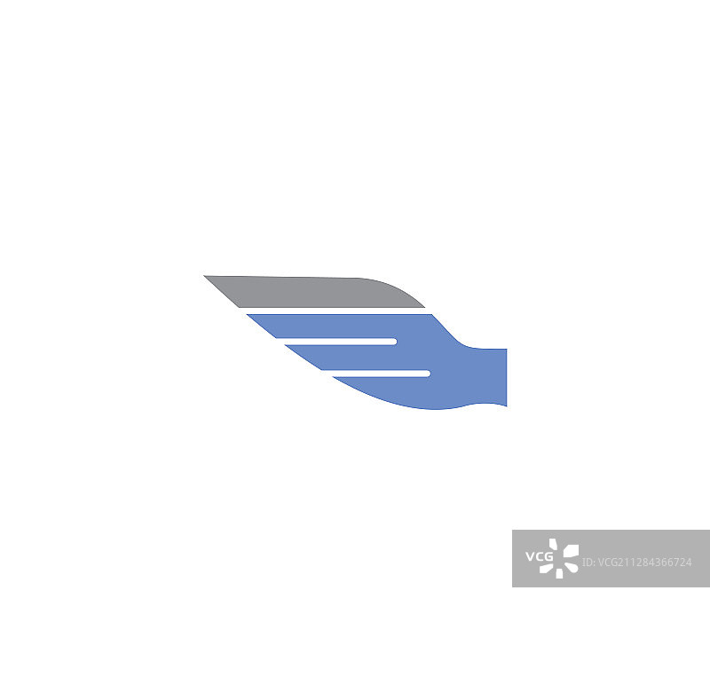 用于图形和翅膀相关图标的背景图片素材