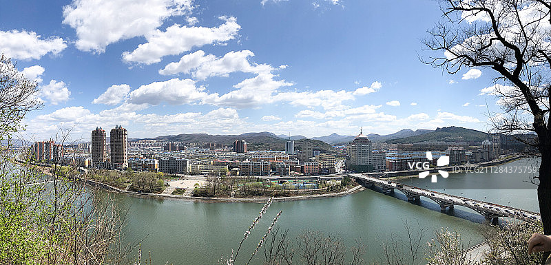 通化市全景图片素材