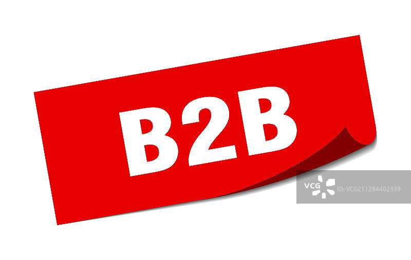 企业对企业方形标签贴纸图片素材