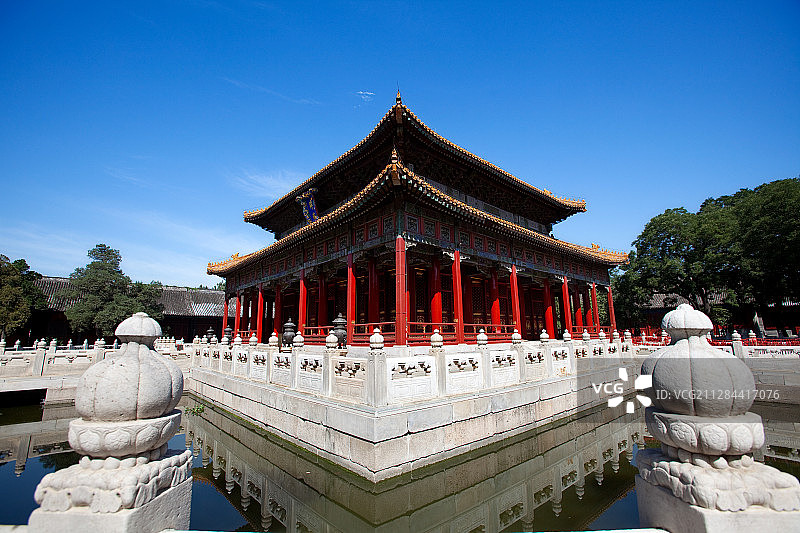 北京著名景点恭王府图片素材