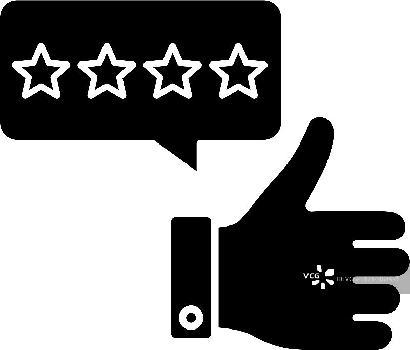 五星评级标志符号图标图片素材