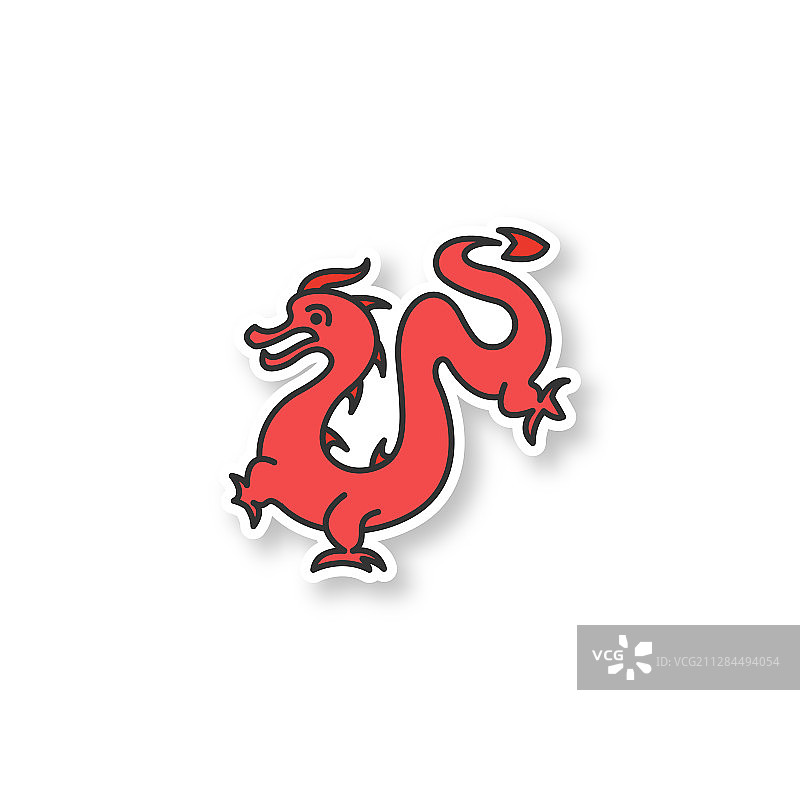 中国新年布贴图片素材