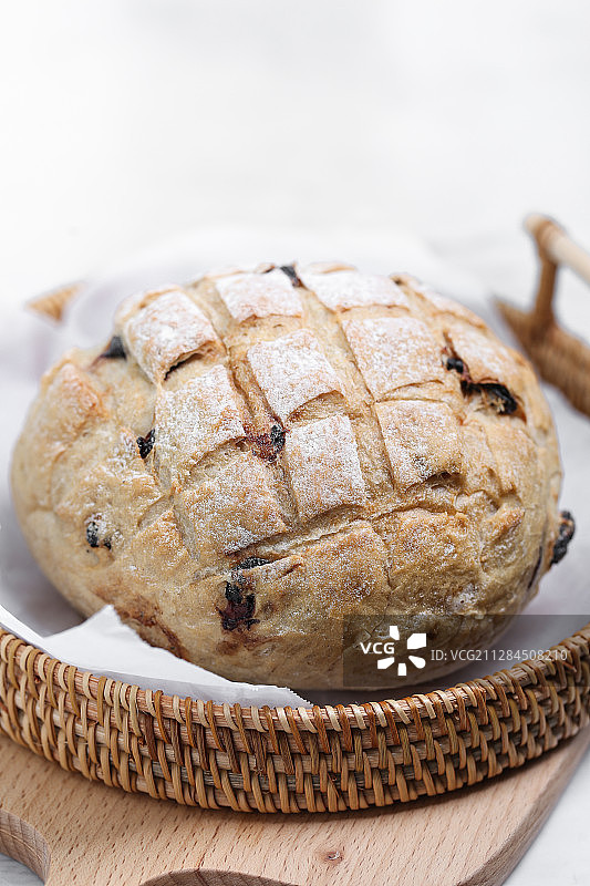 一个干果坚果面包图片素材