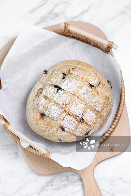 一个干果坚果面包图片素材