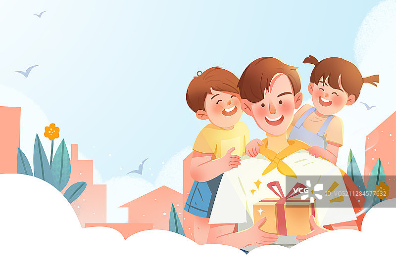 父亲节图片素材