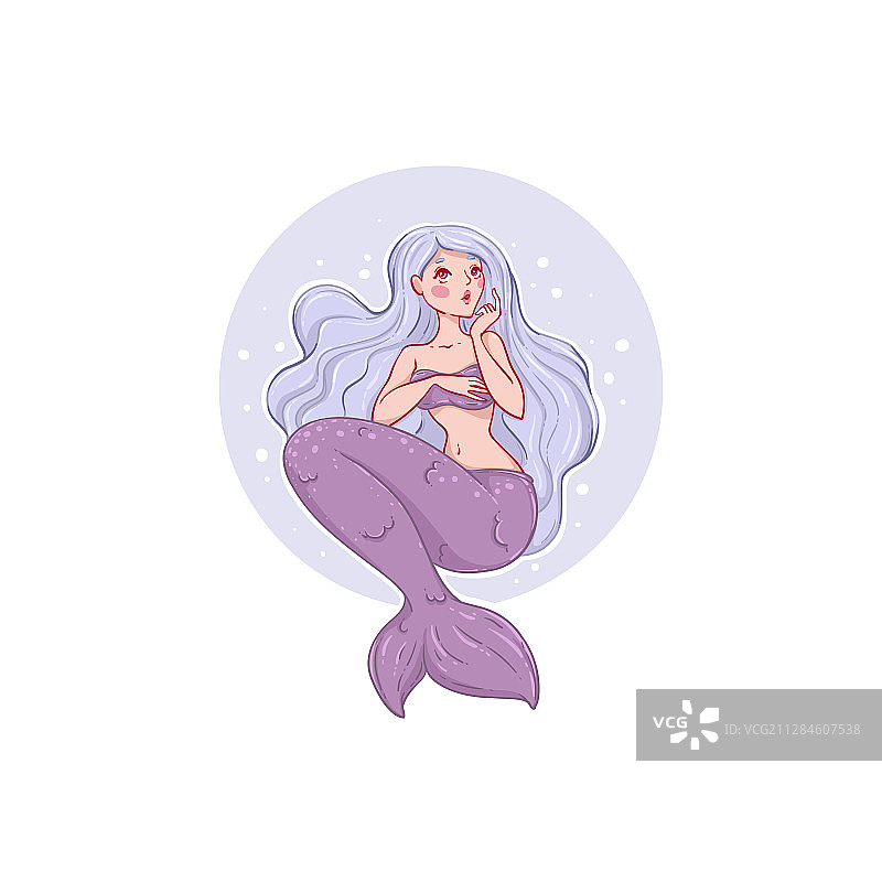 可爱美人鱼图片素材