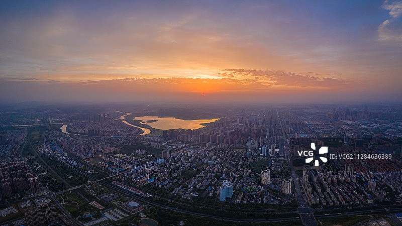 星沙日升图片素材