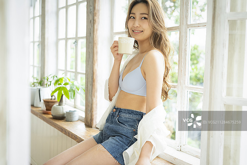 内衣生活女性形象图片素材