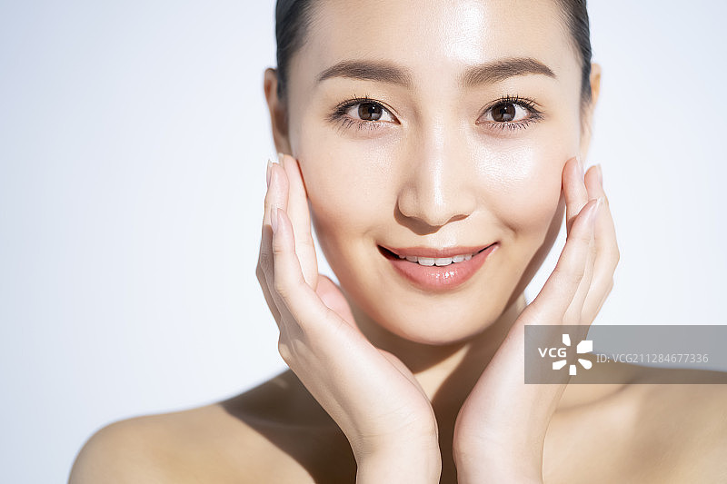 女性肖像的美丽图片素材