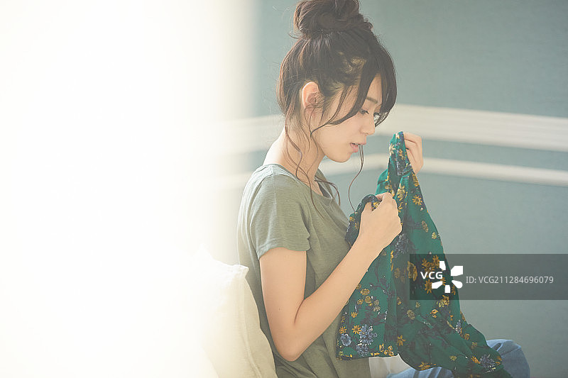 女子旅行准备图片素材