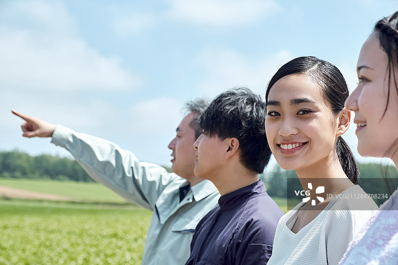 男人和女人从事农业图片素材