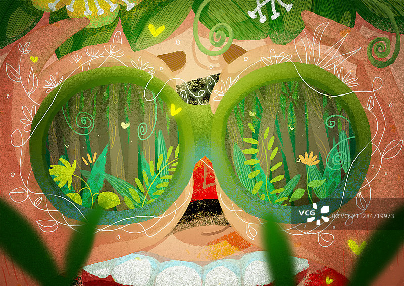 一起去探索自然的奥秘图片素材