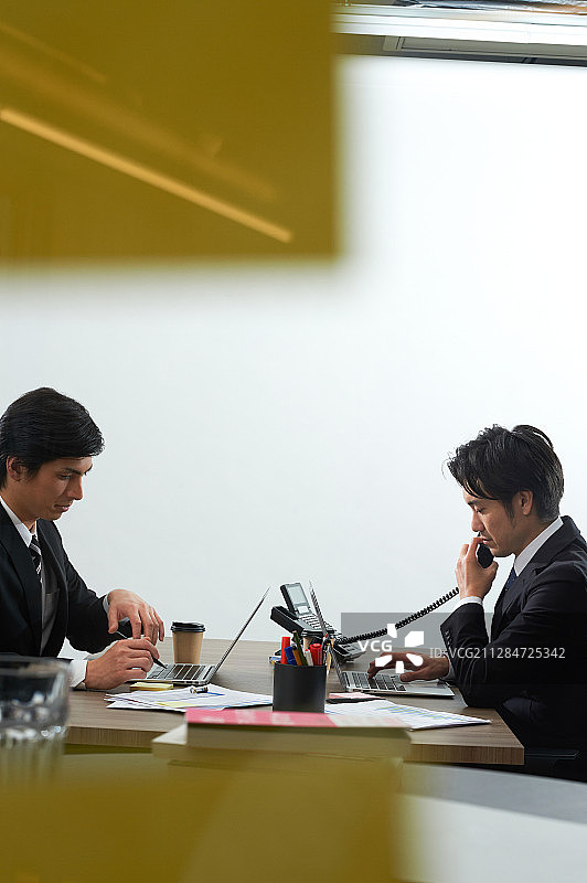 商人的工作图片素材