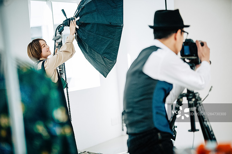 创意拍摄场景助手图片素材