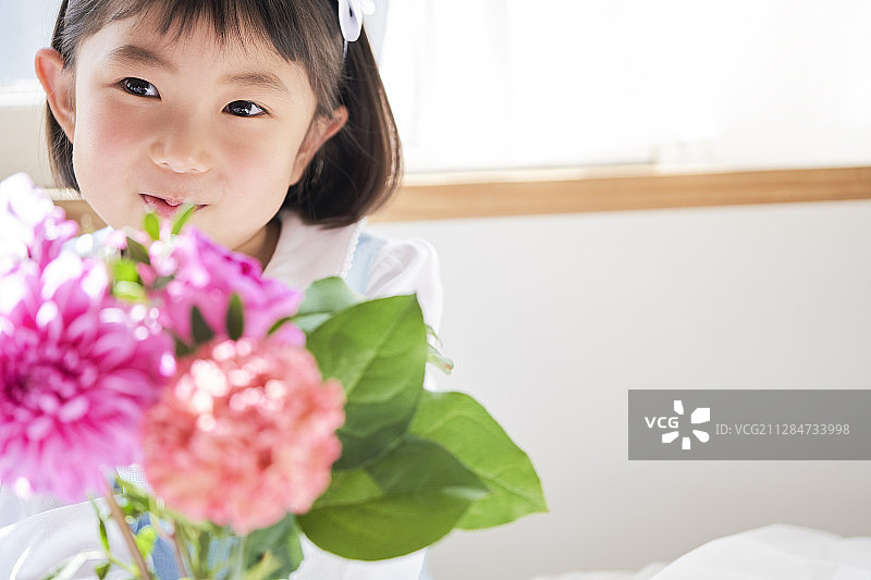 女童肖像图片素材