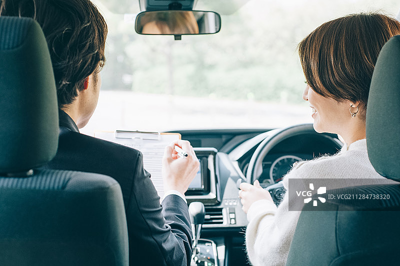 驾校汽车车牌图片素材