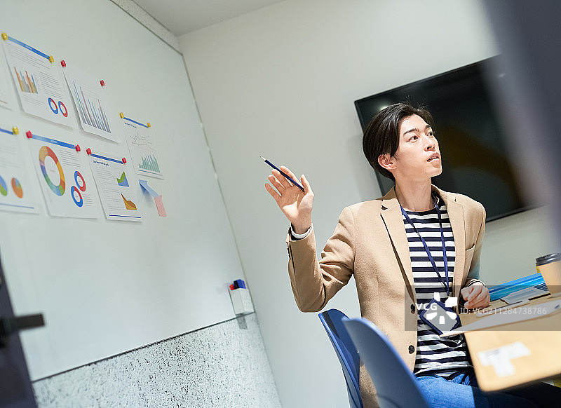 男商人工作图片素材