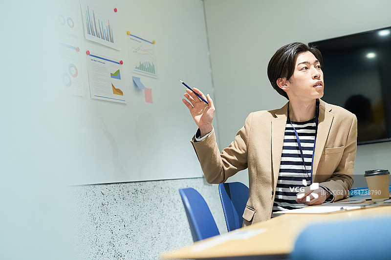 男商人工作图片素材