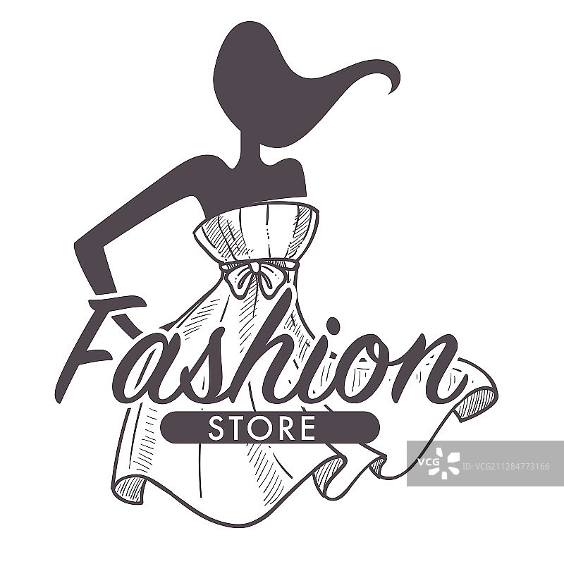 时尚女装店店铺图片素材