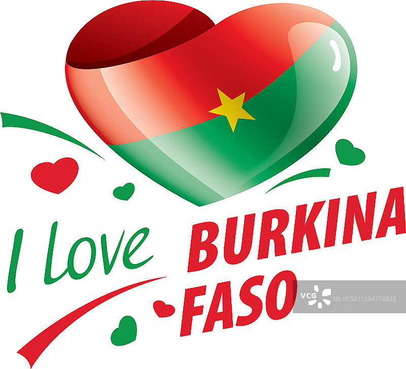 布基纳法索国旗图片素材