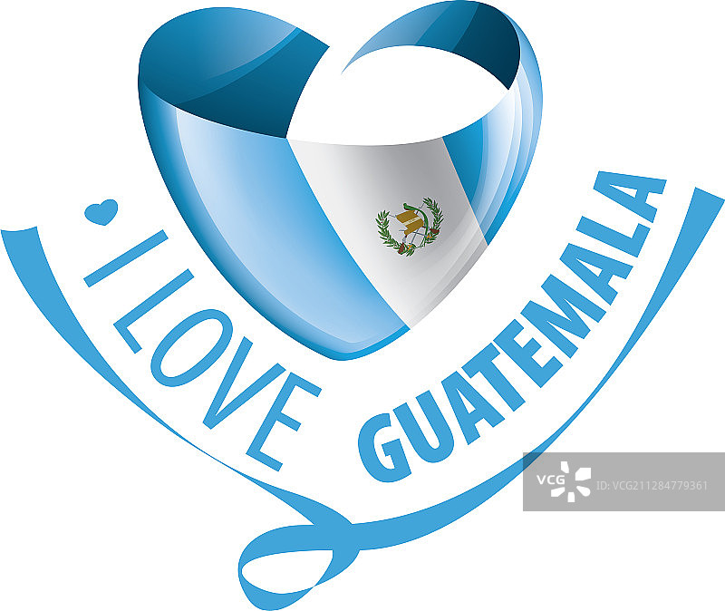 危地马拉国旗A字形图片素材